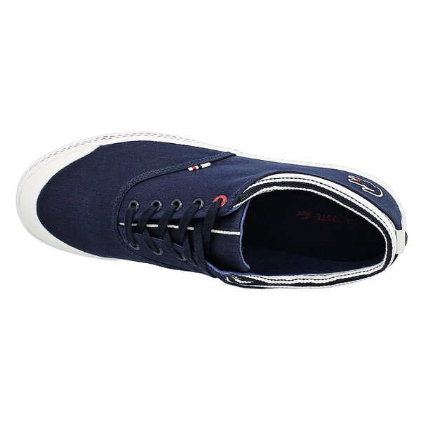Męskie sneakersy (buty) LACOSTE MANVILLE TENNIS  729srm2132120 kolor granatowy