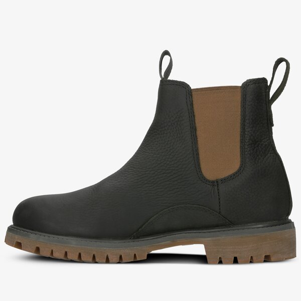 Męskie buty za kostkę TIMBERLAND PREMIUM 6 INCH HERITAGE CHEALSEA  ca1uib kolor zielony
