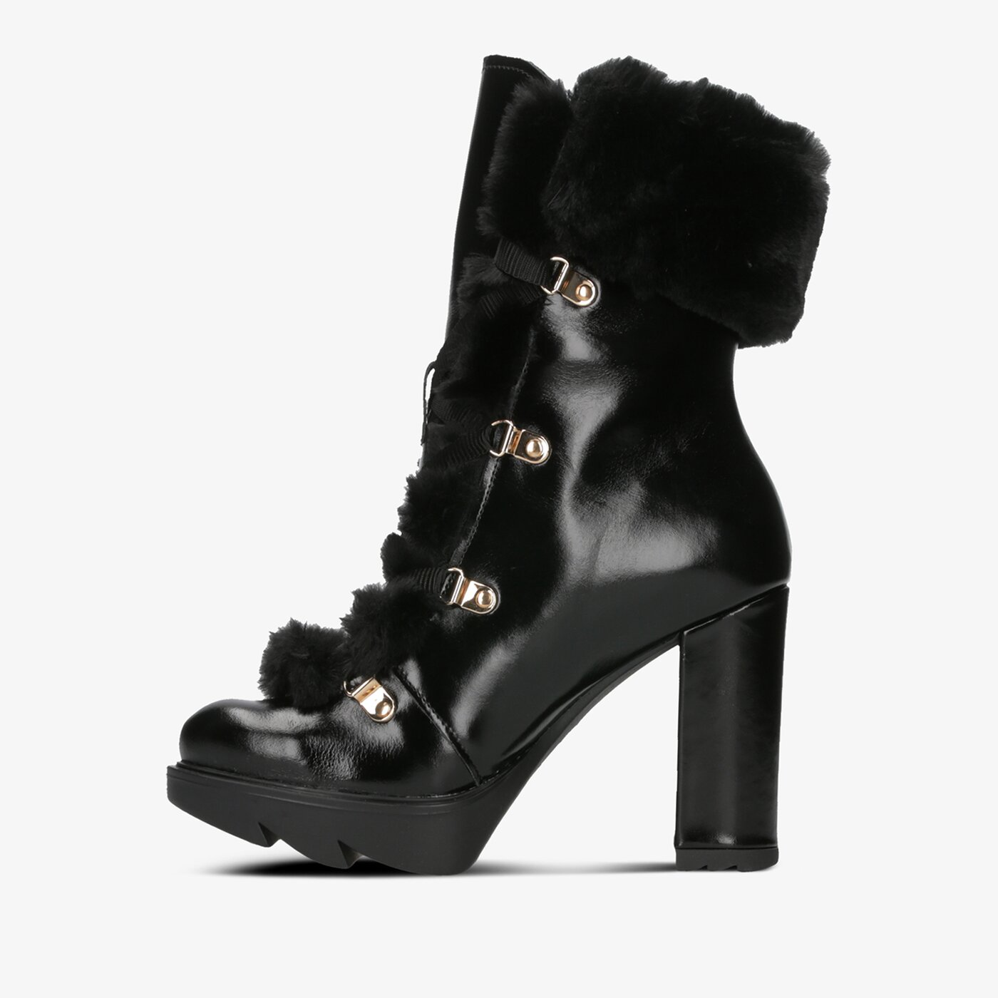 Damskie botki / sztyblety SYMBIOSIS HEY GIRL  sywc219013 kolor czarny