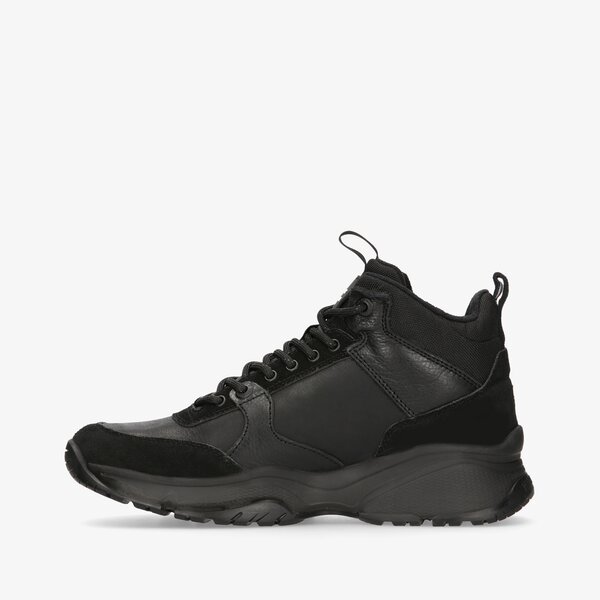 Męskie buty outdoor (trekkingowe) TOMMY HILFIGER BERGEN 1A HIGH fm0fm03273bds kolor czarny