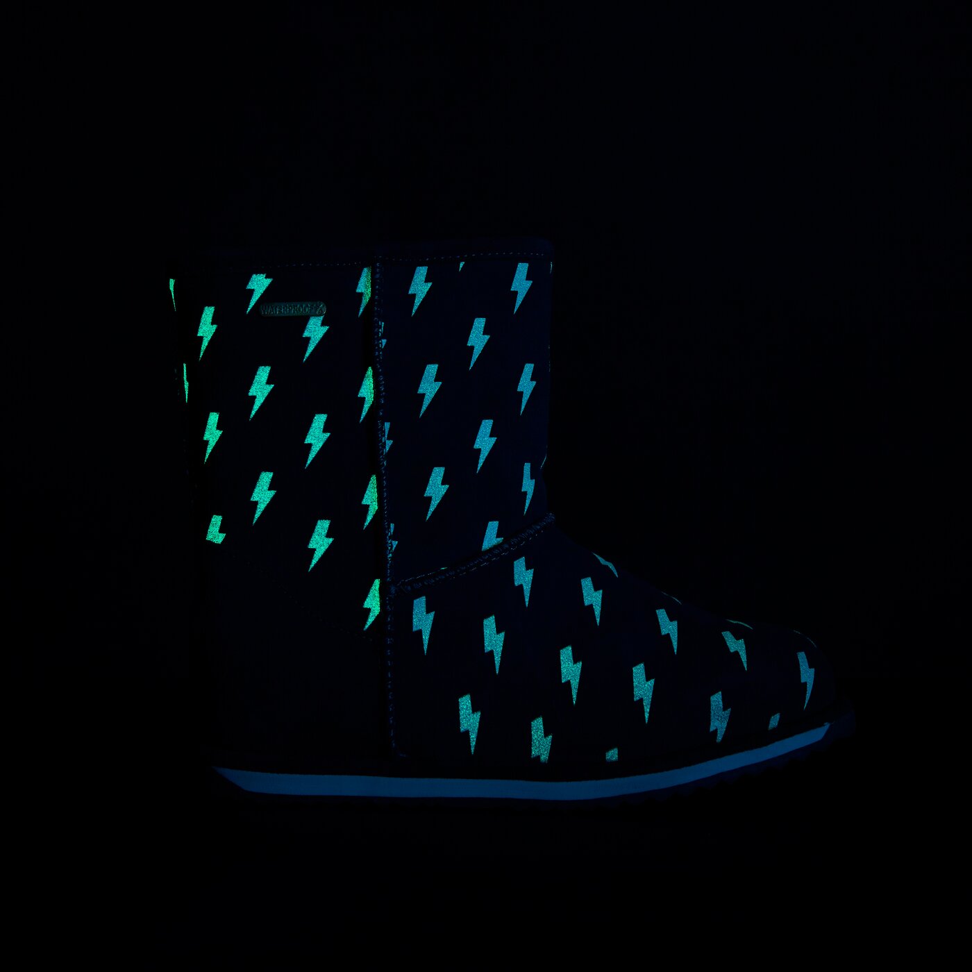 Dziecięce buty za kostkę EMU LIGHTNING BOLT BRUMBY k12102charcoal kolor szary