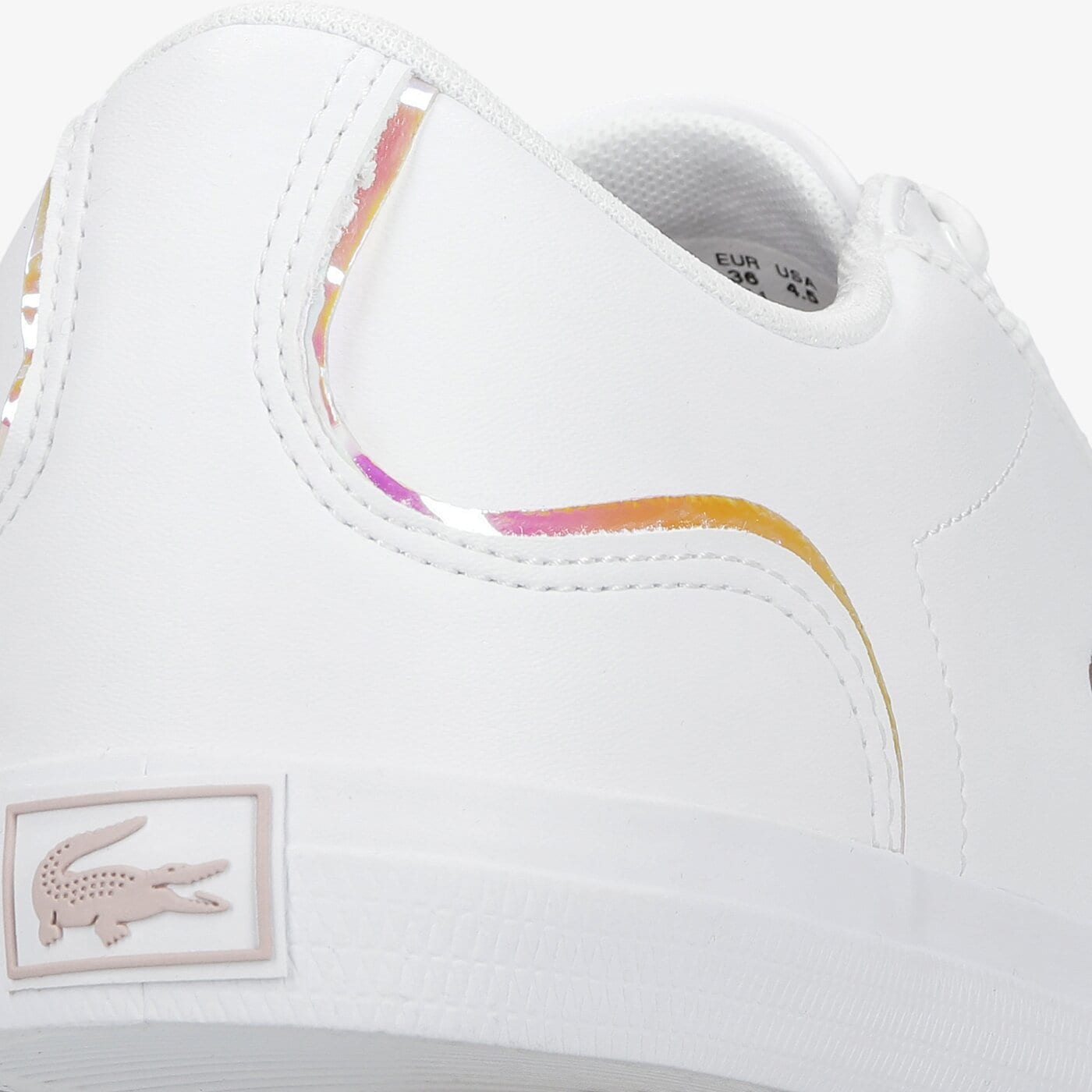 Dziecięce trampki LACOSTE LEROND 0921 1 CUJ 741cuj00121y9 kolor biały