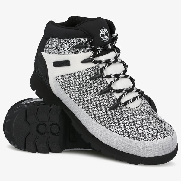 Męskie buty outdoor (trekkingowe) TIMBERLAND EURO SPRINT FABRIC WP tb0a1ywk1001 kolor biały