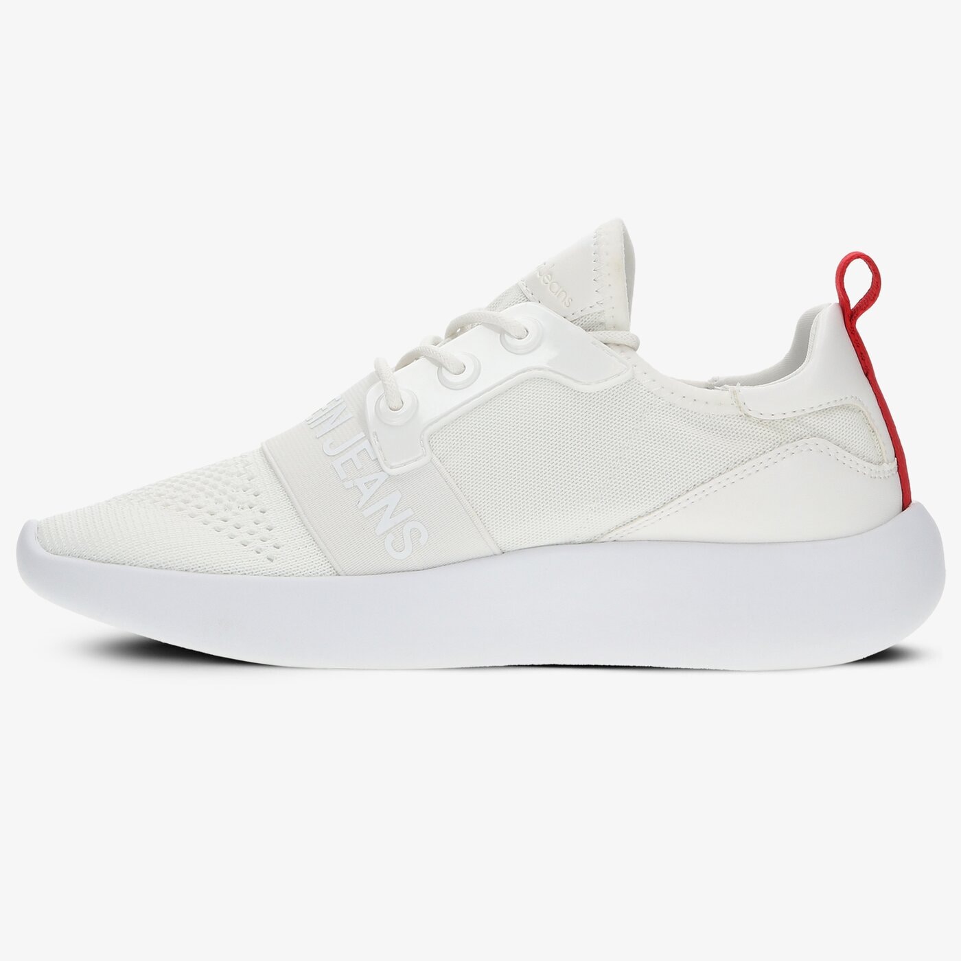 Damskie sneakersy (buty) CALVIN KLEIN MERYL re9809100 kolor biały