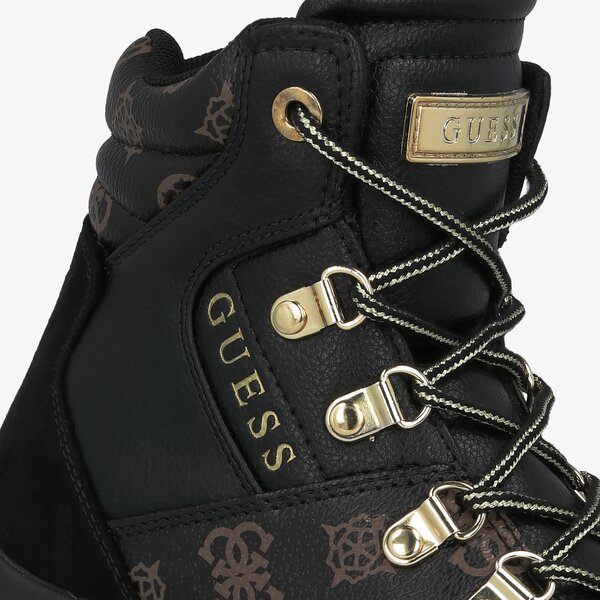 Damskie sneakersy (buty) GUESS BEVV fl8bevfal12black kolor czarny