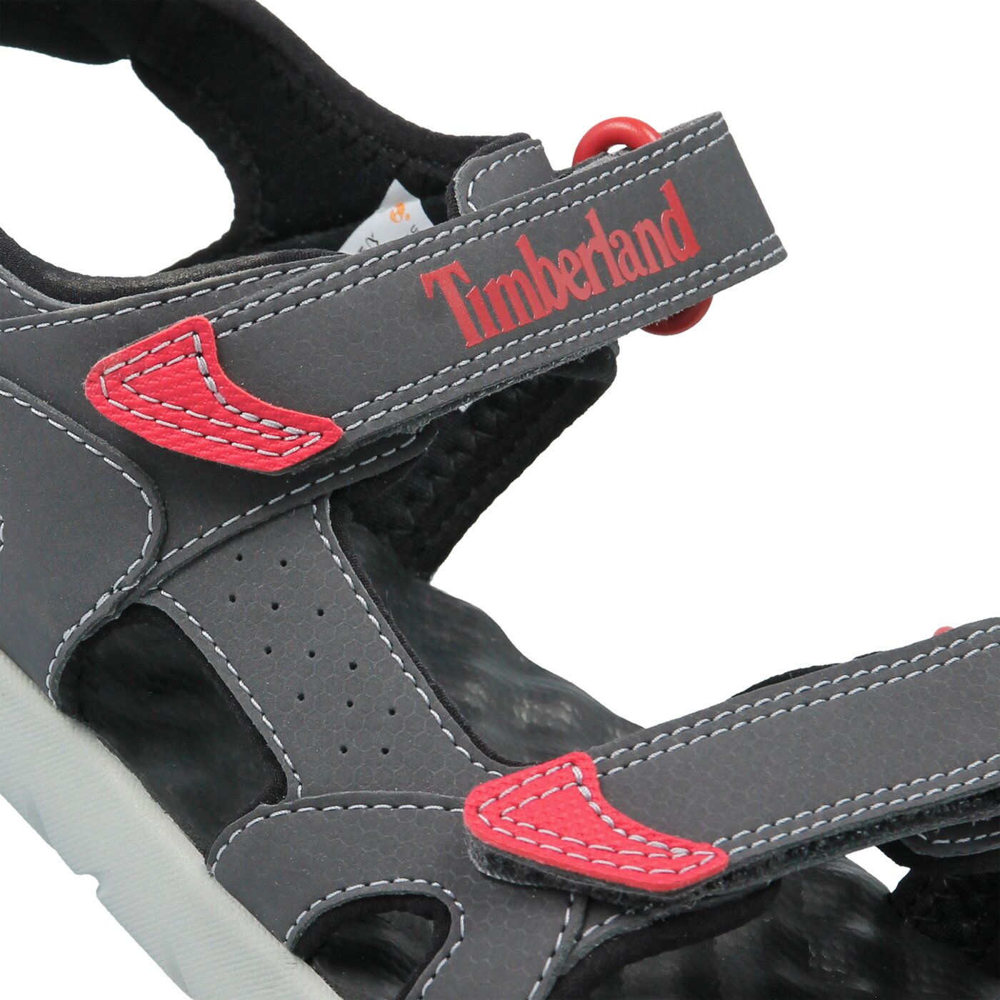 Dziecięce sandały / klapki TIMBERLAND PERKINS ROW 2-STRAP tb0a1qexc641 kolor szary