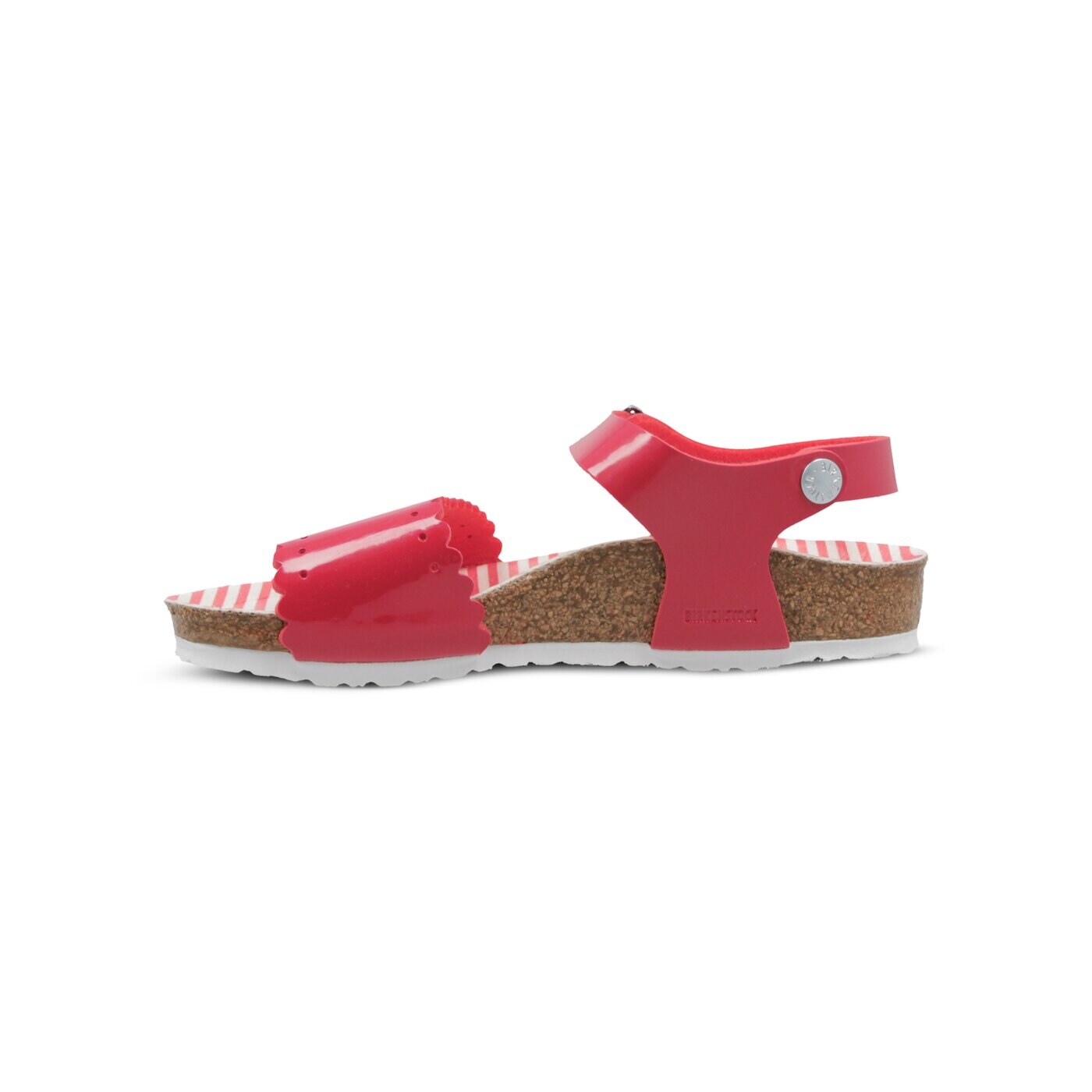 Dziecięce sandały / klapki BIRKENSTOCK MILA NAUTICAL STRIPES RED  1013524 kolor czerwony
