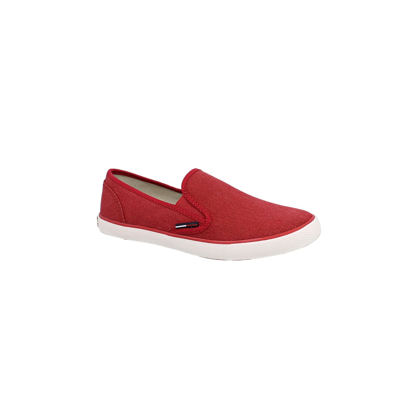 Damskie trampki TOMMY HILFIGER HILTON 4D  en56818924611 kolor czerwony