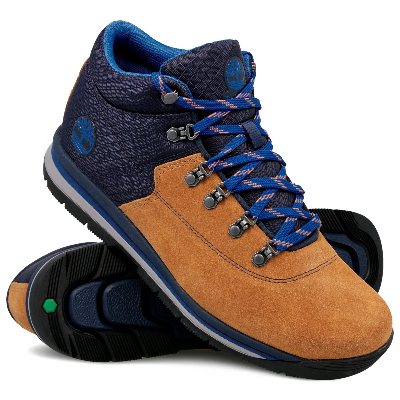 Męskie buty outdoor (trekkingowe) TIMBERLAND GT RALLY MID L/F ca1qjk kolor brązowy