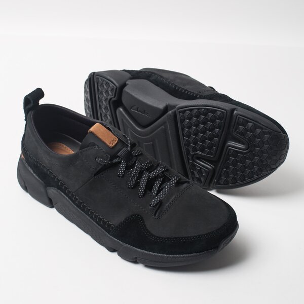 Męskie sneakersy (buty) CLARKS TRIACTIVE RUN 26132273 kolor czarny