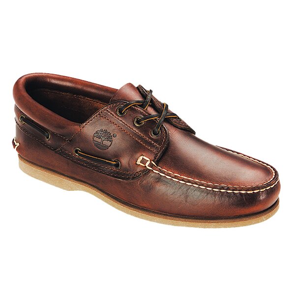 Męskie mokasyny TIMBERLAND 3-EYE PADDED COLLAR  tb1760152141 kolor brązowy