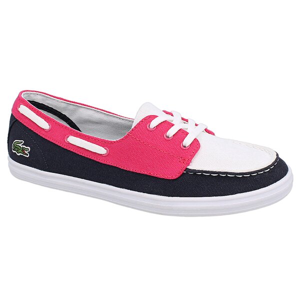 Damskie sneakersy (buty) LACOSTE ZIANE DECK PIQ 729spw22112n3 kolor granatowy