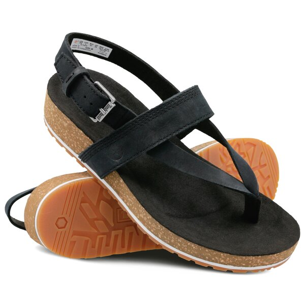 Damskie sandały TIMBERLAND MALIBU WAVES THONG tb0a1pgg0011 kolor czarny