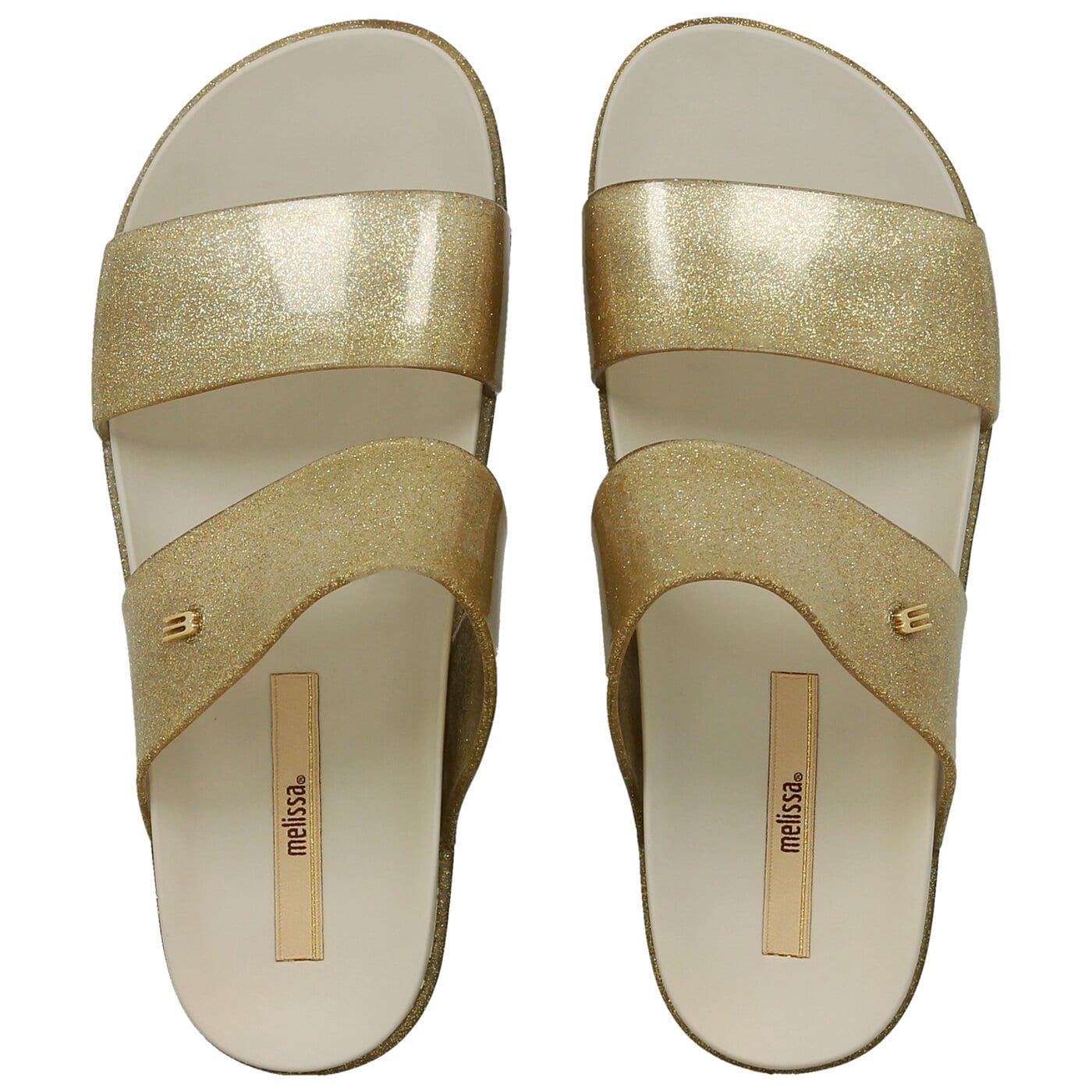 Damskie klapki MELISSA COSMIC 3161350851 kolor złoty