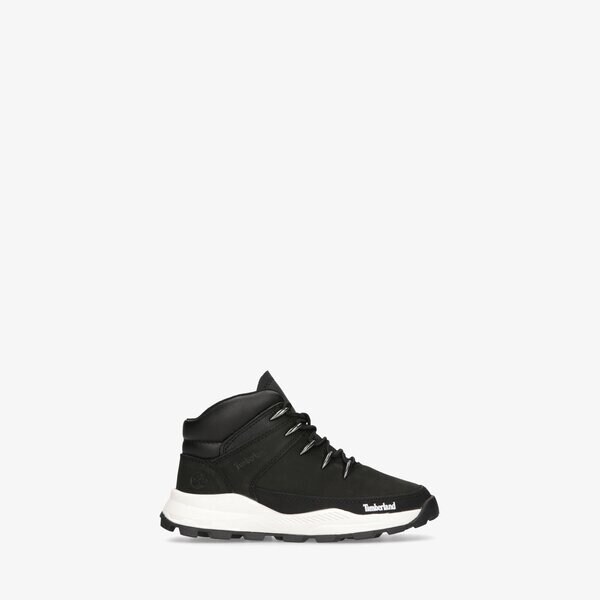 Dziecięce buty outdoor / trekkingowe TIMBERLAND BROOKLYN EURO SPRINT tb0a425g0151 kolor czarny