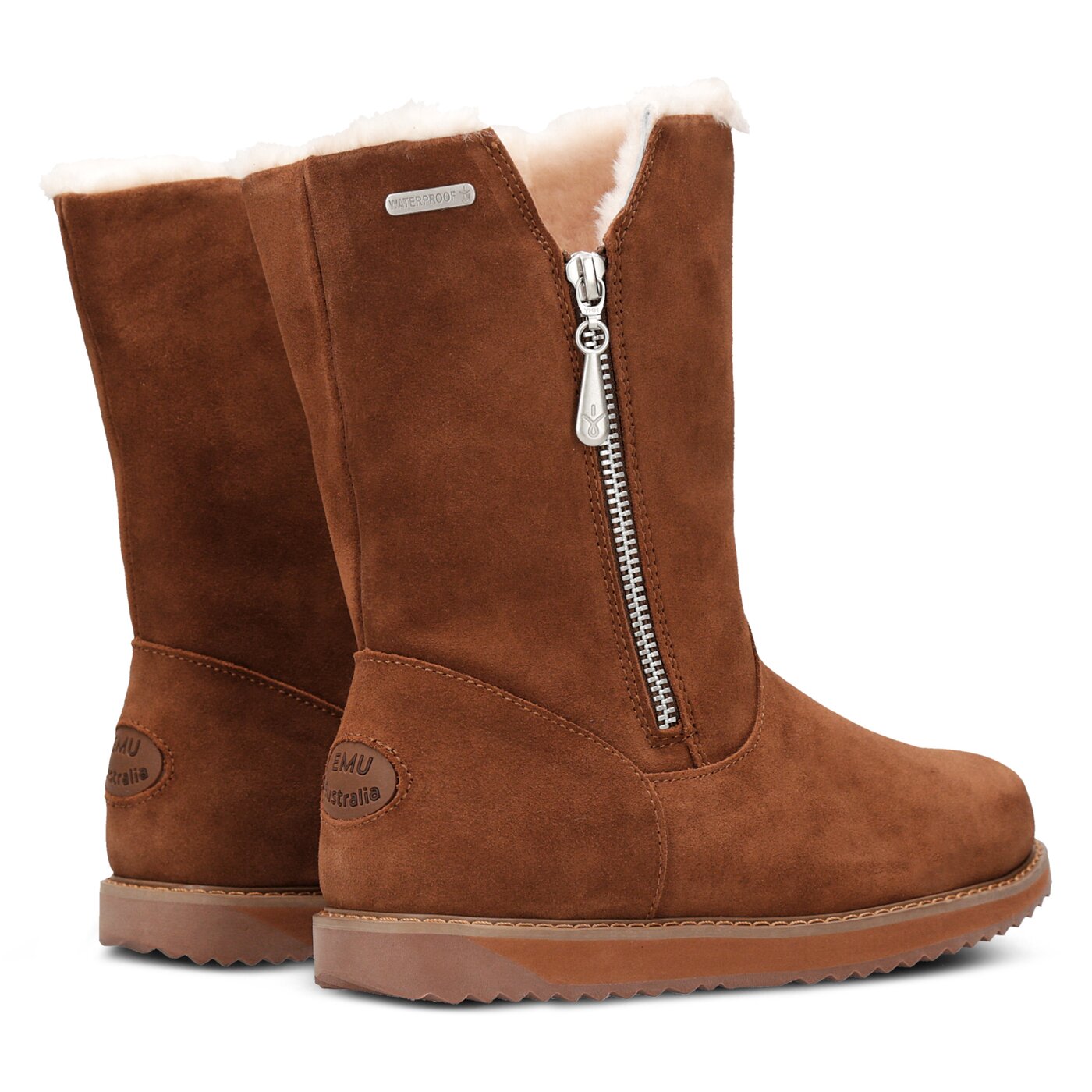 Damskie śniegowce EMU GRAVELLY OAK w11561oak kolor brązowy