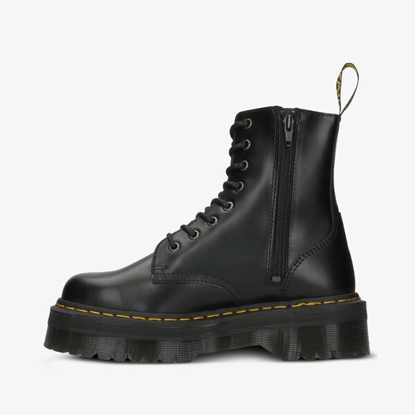 Damskie botki / sztyblety DR. MARTENS JADON8 I ZIP BOOT 15265001 kolor czarny