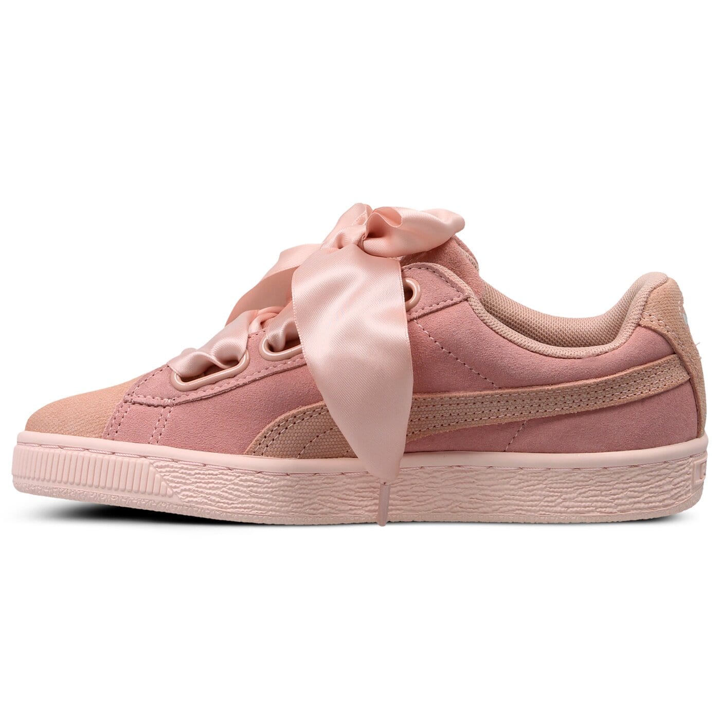 Damskie sneakersy (buty) PUMA SUEDE HEART PEBBLE WN'S 36521001 kolor różowy