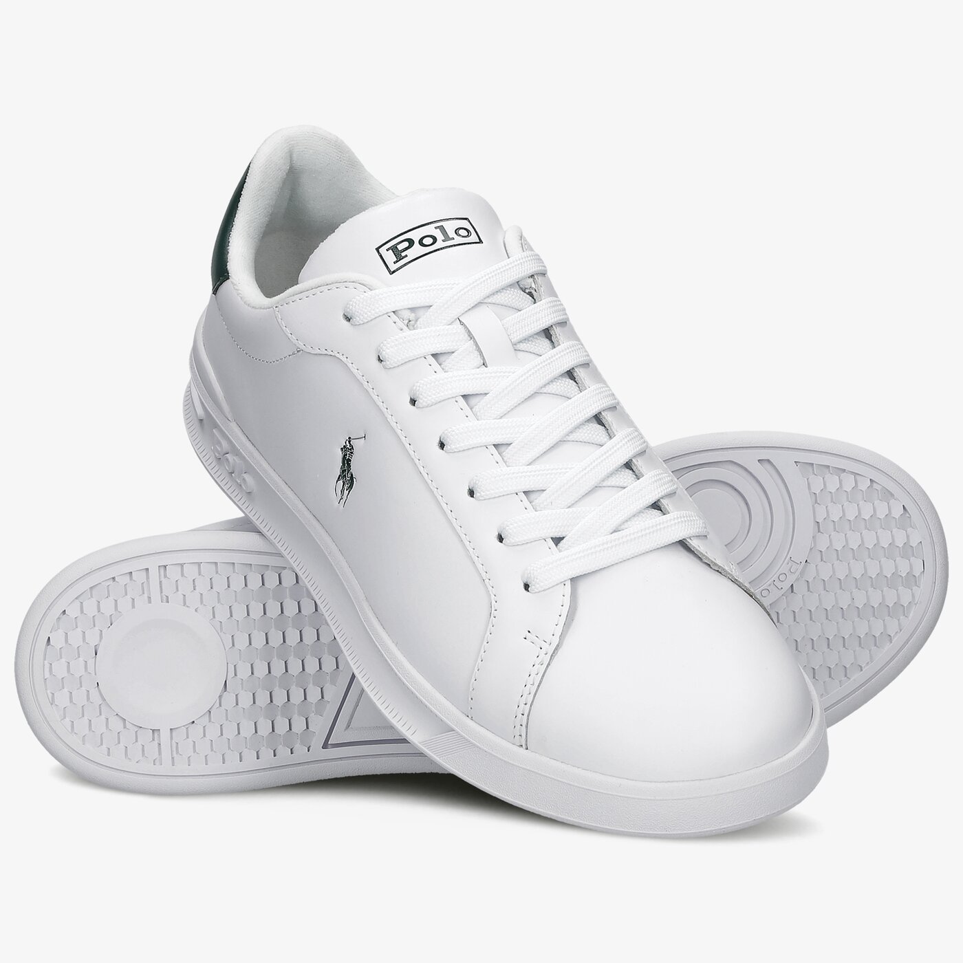 Męskie sneakersy (buty) POLO RL HRT CT II SNEAKERS ATHLETIC SHOE  809829824004 kolor biały