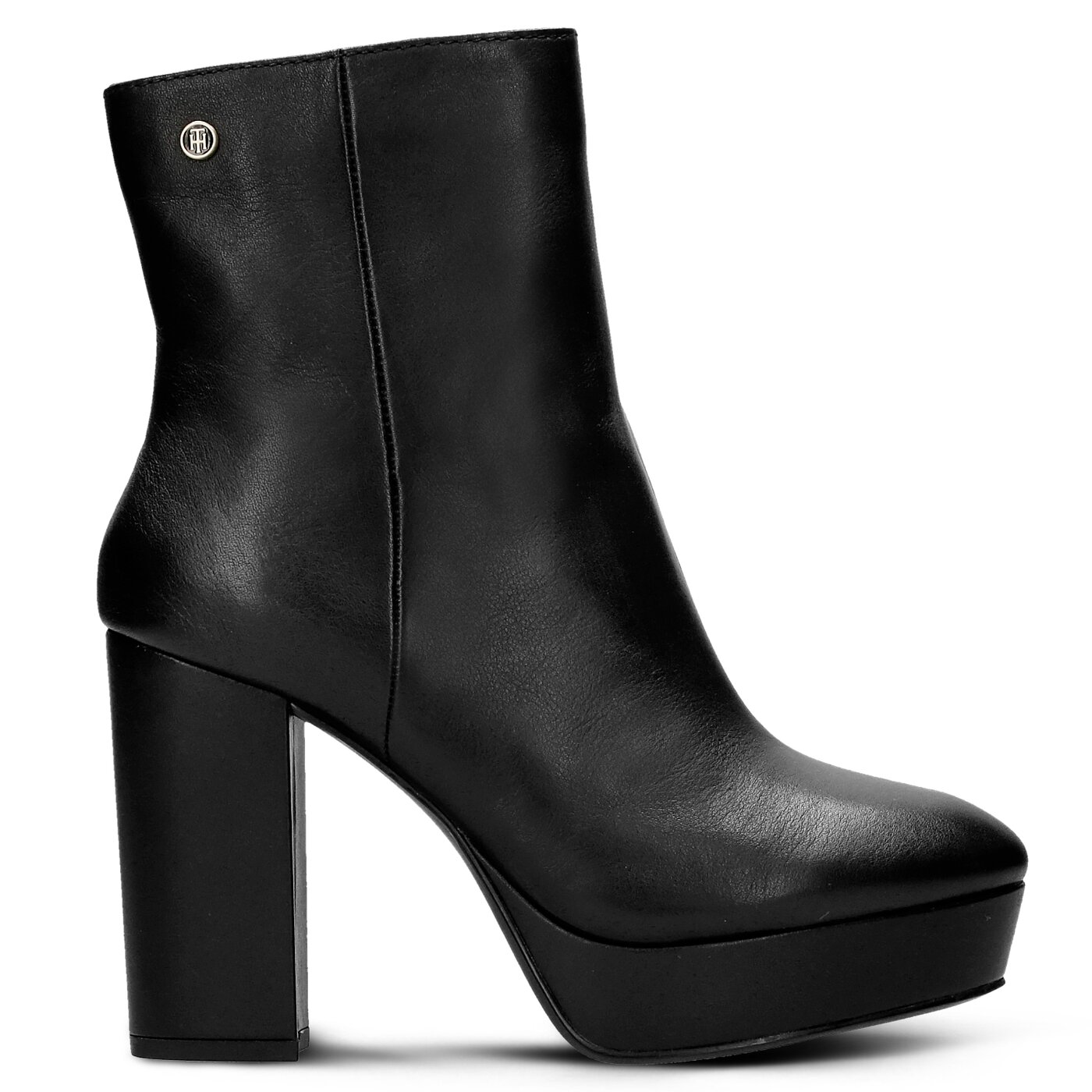 Damskie botki / sztyblety TOMMY HILFIGER CHERYL 1A fw0fw01970990 kolor czarny