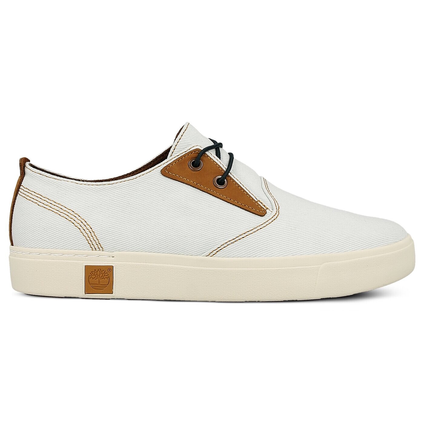 Męskie trampki TIMBERLAND AMHERST CANVAS OXFORD  a1jgt kolor biały