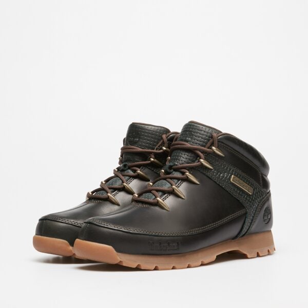 Męskie buty outdoor (trekkingowe) TIMBERLAND EURO SPRINT MID LACE BOOT tb0a2k84eeq1 kolor zielony