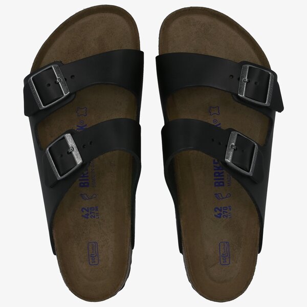 Męskie klapki BIRKENSTOCK ARIZONA SFB 752481 kolor czarny