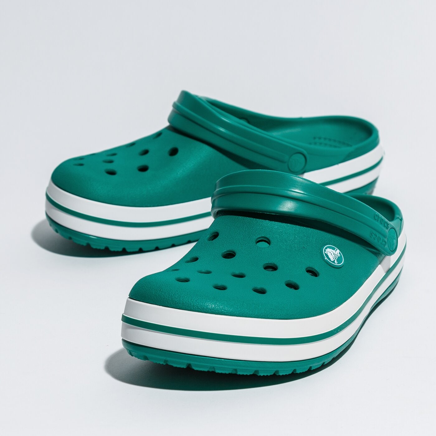 Damskie sandały CROCS CROCBAND 11016-3tl kolor zielony