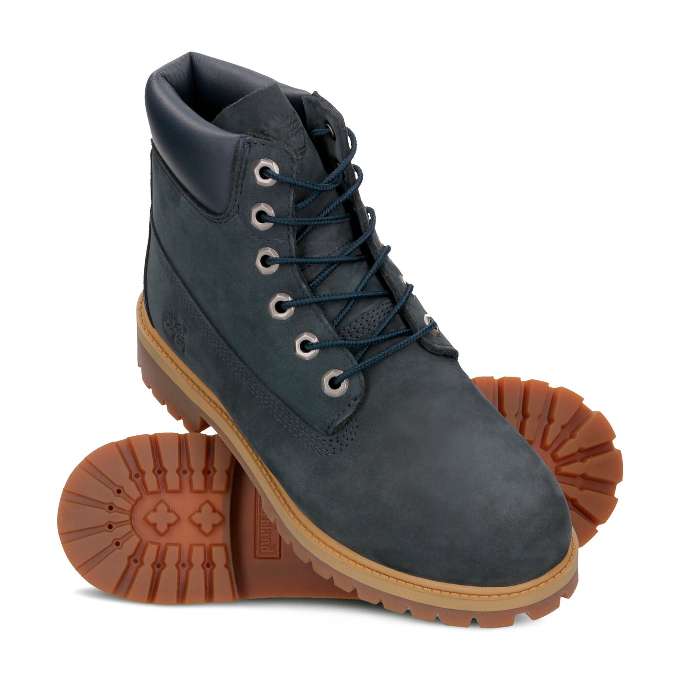 Dziecięce trapery TIMBERLAND PREMIUM 6 INCH CLASSIC BOOT FTC 9497r kolor granatowy