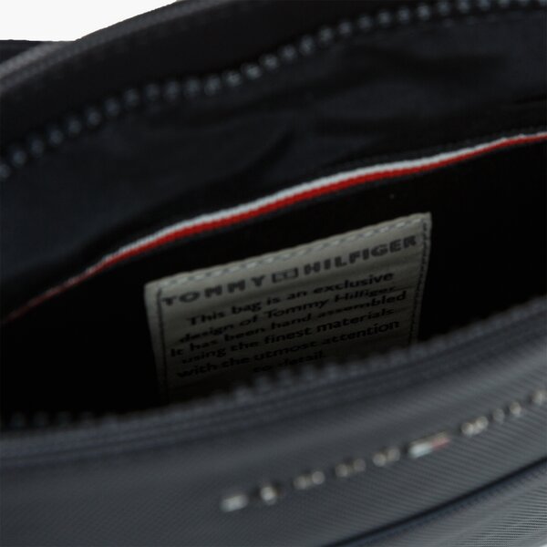 TOMMY HILFIGER TORBA ESSENTIAL PIQUE CROSSOVER am0am05275cjm kolor granatowy