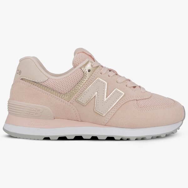 Damskie sneakersy (buty) NEW BALANCE WL574MEC wl574mec kolor różowy