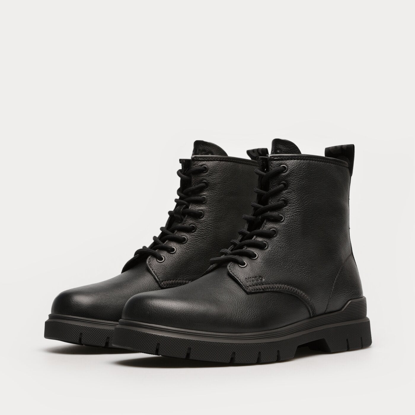 Męskie buty za kostkę HUGO BOSS RYAN HALB LGGR 50503819001 kolor czarny