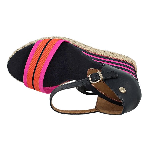 Damskie sandały TOMMY HILFIGER EMERY 42D  fw56816766385 kolor granatowy