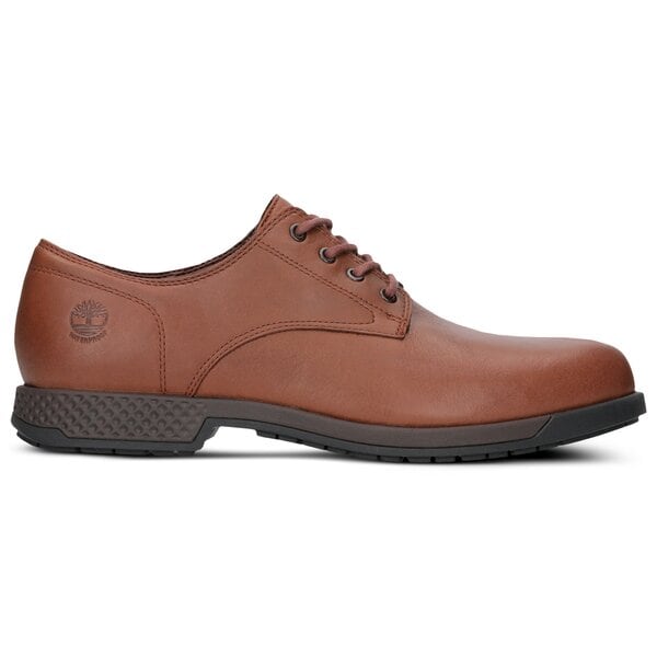 Męskie półbuty TIMBERLAND CITY'S EDGE WP OXFORD ca1vwn kolor brązowy