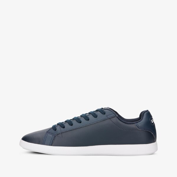Męskie sneakersy (buty) LACOSTE GRADUATE BL 1 SMA 737sma0053092 kolor granatowy