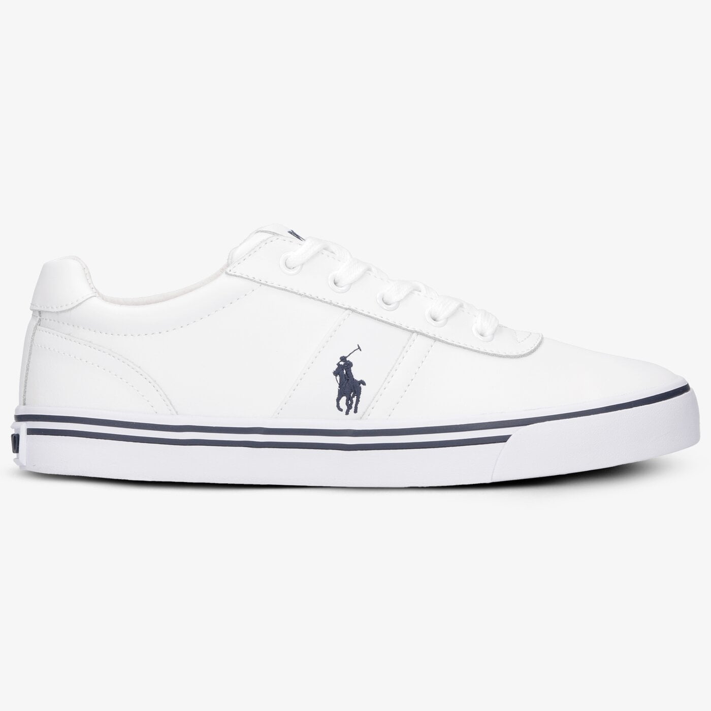Męskie trampki POLO RL HANFORD WHITE LEATHER 816168180110 kolor biały