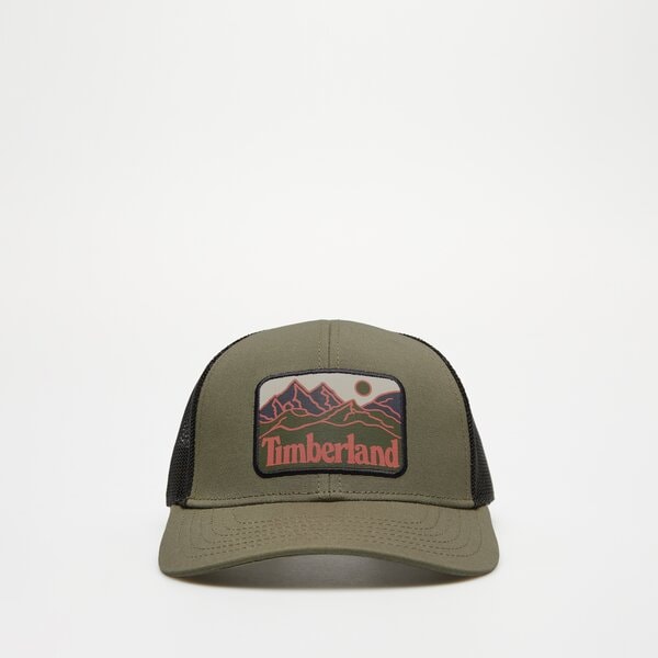 Damska czapka z daszkiem TIMBERLAND CZAPKA MOUNTAIN LINE PATCH TRUCKER tb0a2q52a581 kolor khaki