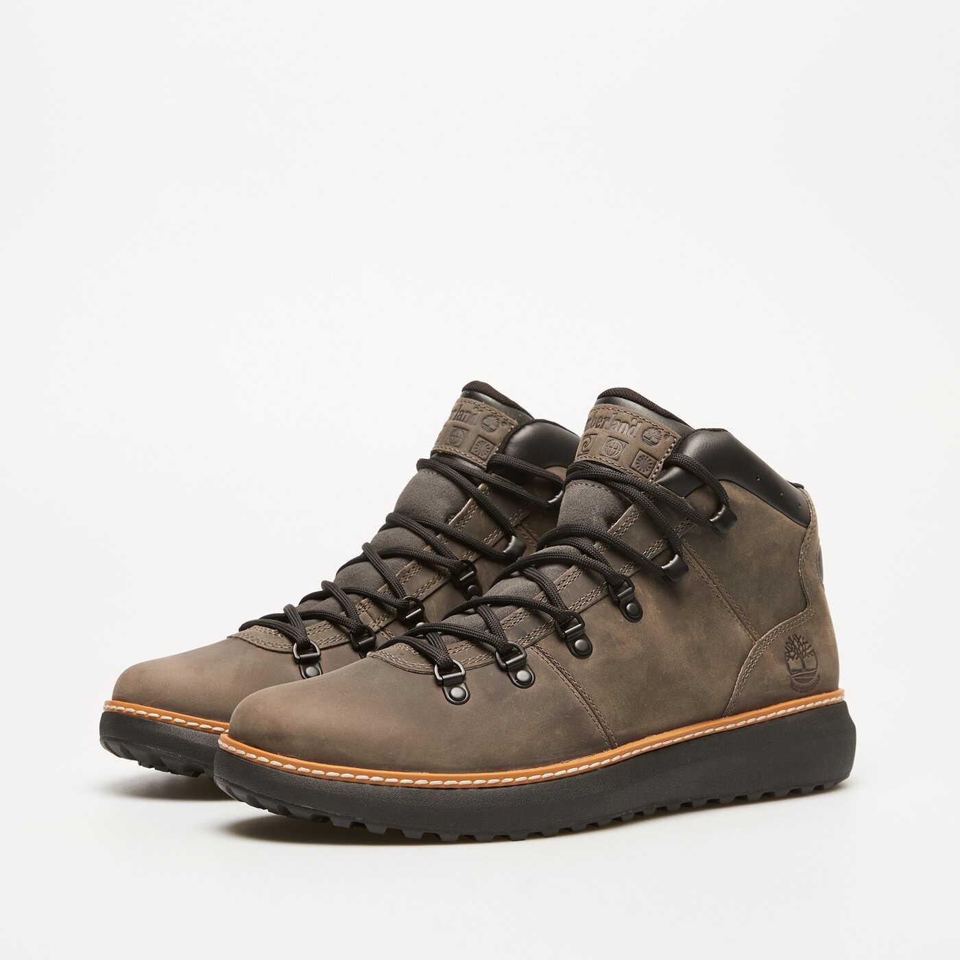 Męskie buty za kostkę TIMBERLAND HUDSON ROAD MID tb0a69rdeiq1 kolor szary