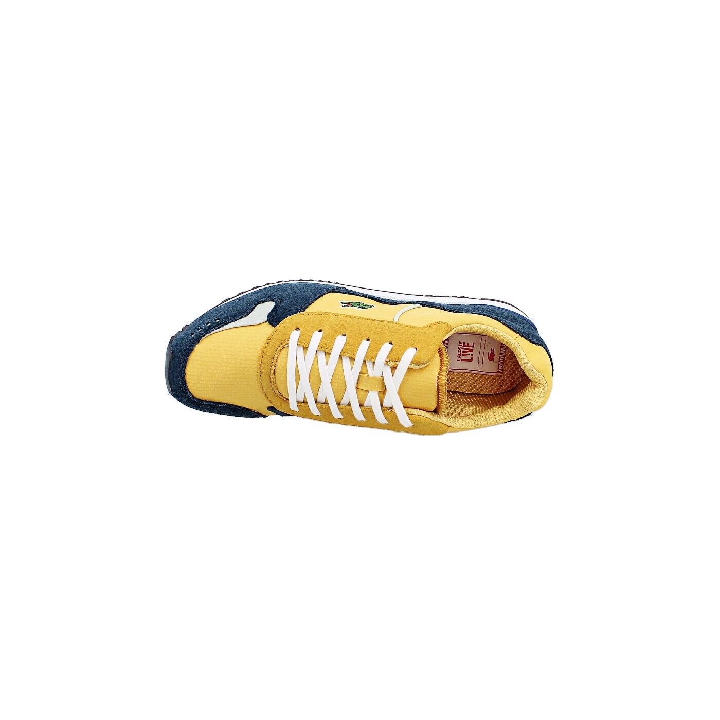 Męskie sneakersy (buty) LACOSTE TRAJET MR  729lem2005325 kolor pomarańczowy