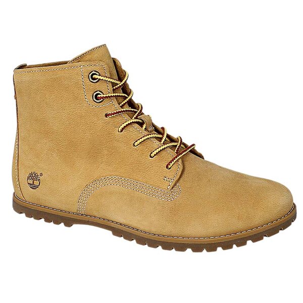 Damskie botki / sztyblety TIMBERLAND JOSLIN CHUKKA  a13hw kolor żółty