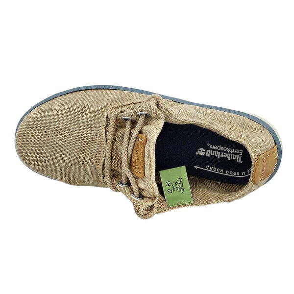 Dziecięce trampki TIMBERLAND EK HOOKSET OX 7091r kolor beżowy