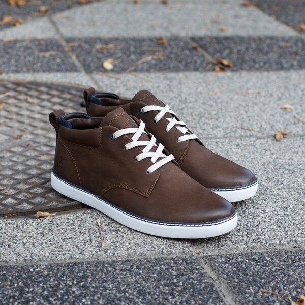 Męskie buty za kostkę TIMBERLAND CHUKKA 2154b kolor brązowy
