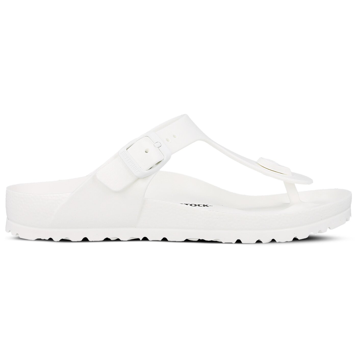 Damskie klapki BIRKENSTOCK GIZEH EVA 128221 kolor biały