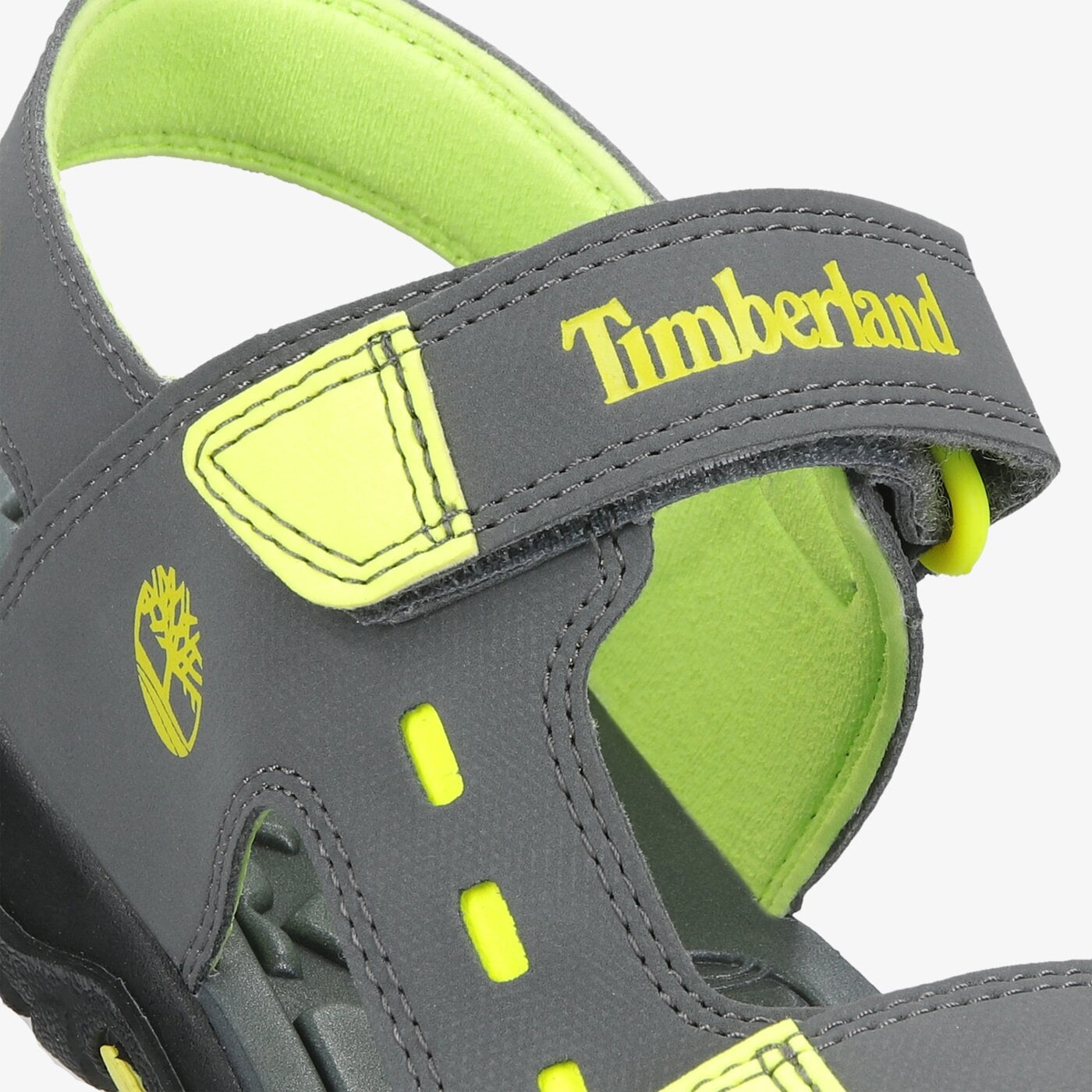 Dziecięce sandały / klapki TIMBERLAND MOSS JUMP 2 STRAP SANDAL tb0a435s0331 kolor szary
