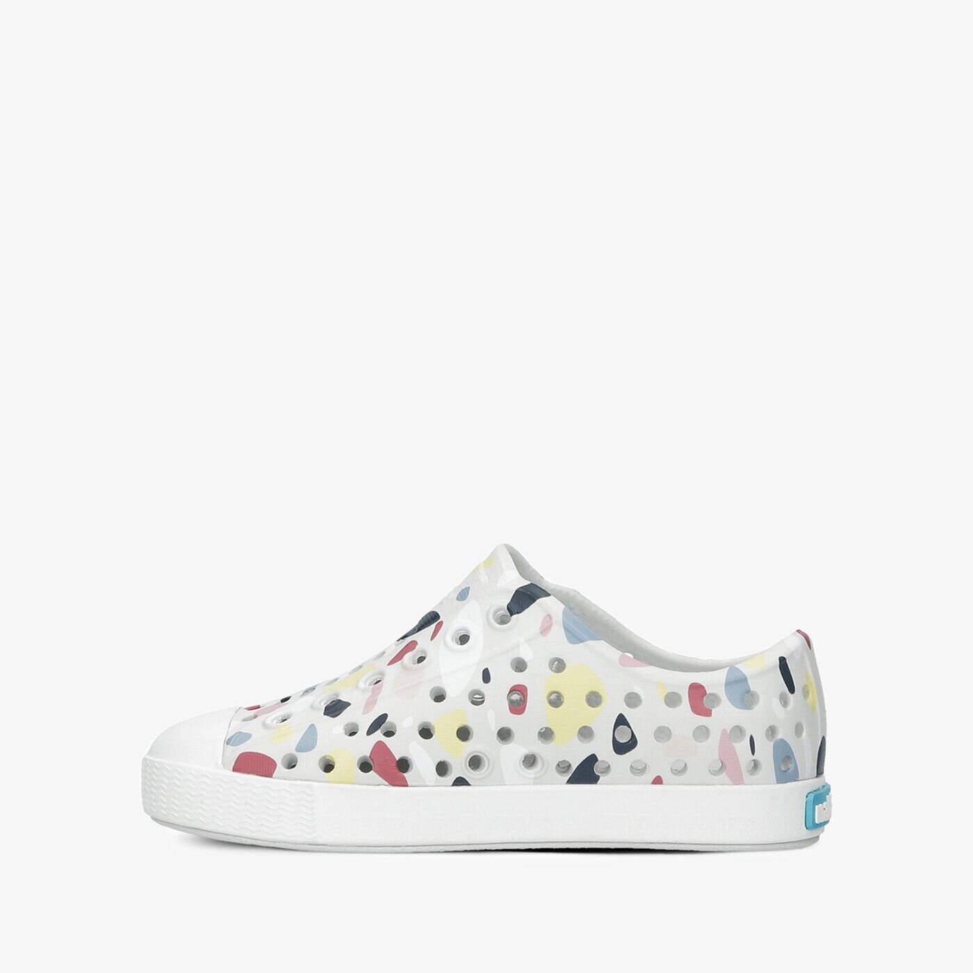 Dziecięce trampki NATIVE JEFFERSON PRINT JUNIOR 12100101-8964 kolor biały