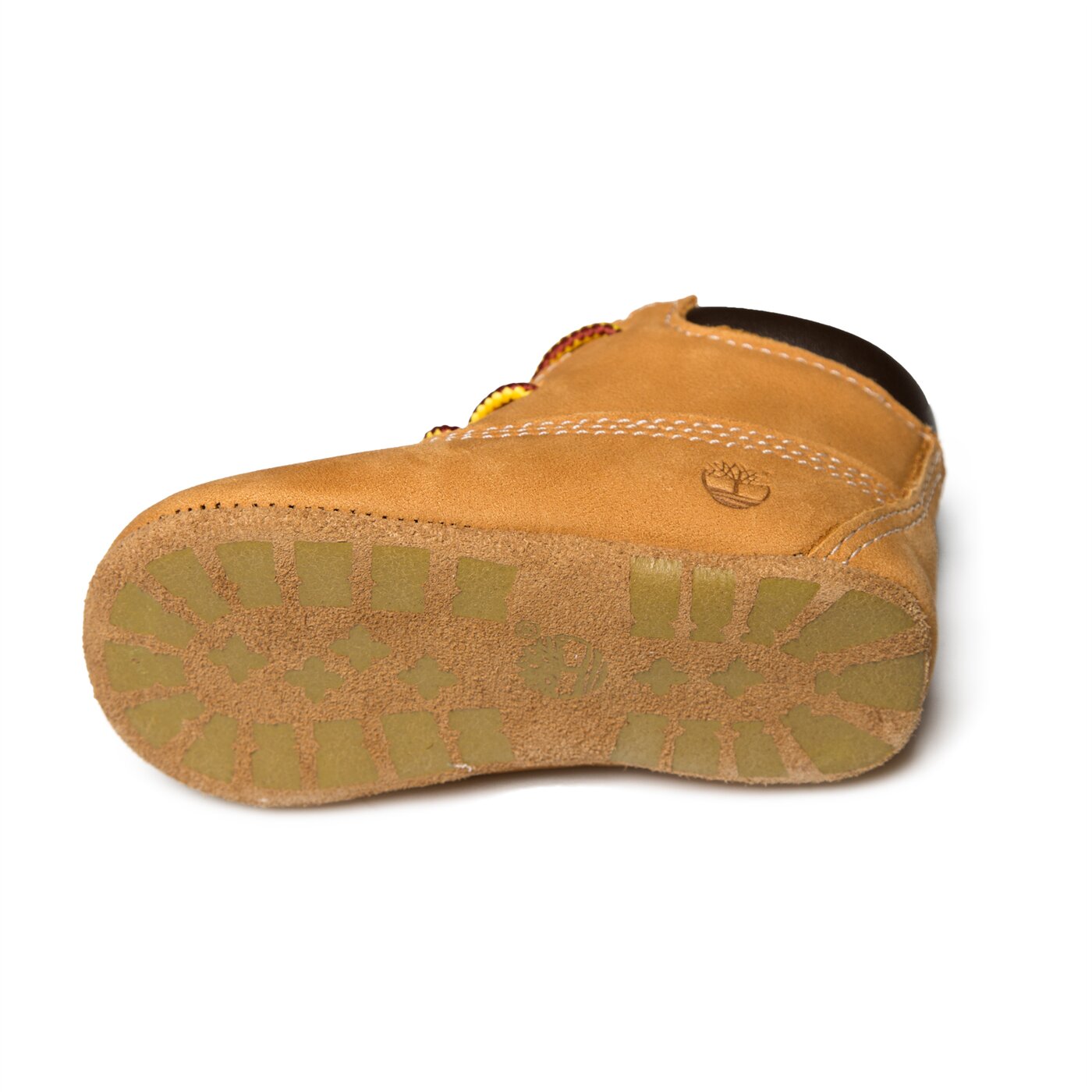 timberland crib booties and hat