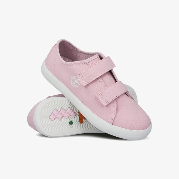 Dziecięce trampki TIMBERLAND NEWPORT BAY CANVAS 2 STR YOUTH tb0a2d2hx821 kolor fioletowy