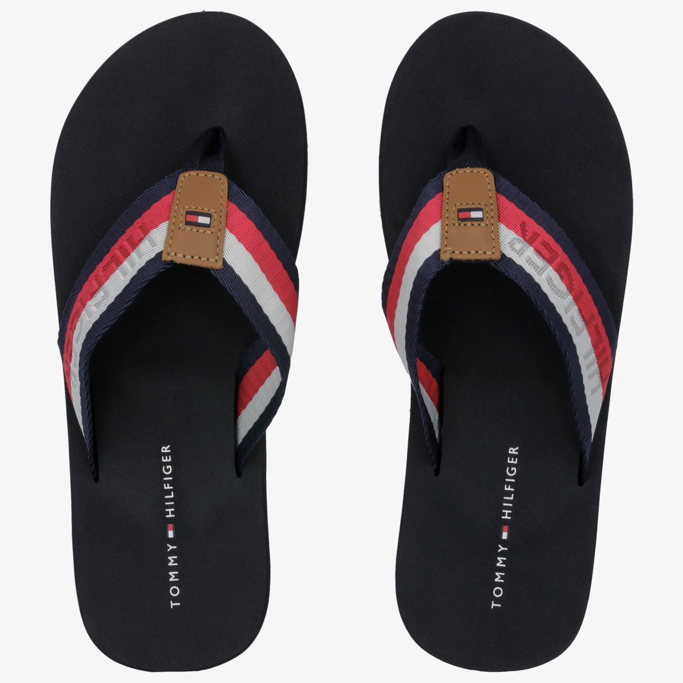 Męskie klapki TOMMY HILFIGER BONDI 6D fm0fm02266403 kolor czarny