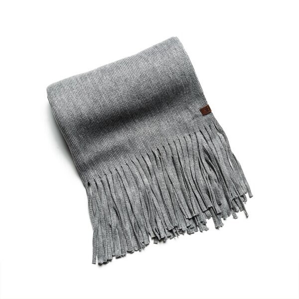 Damski szalik / rękawiczki TIMBERLAND SZALIK LONG BRUSHED SCARF a1eglc81 kolor szary