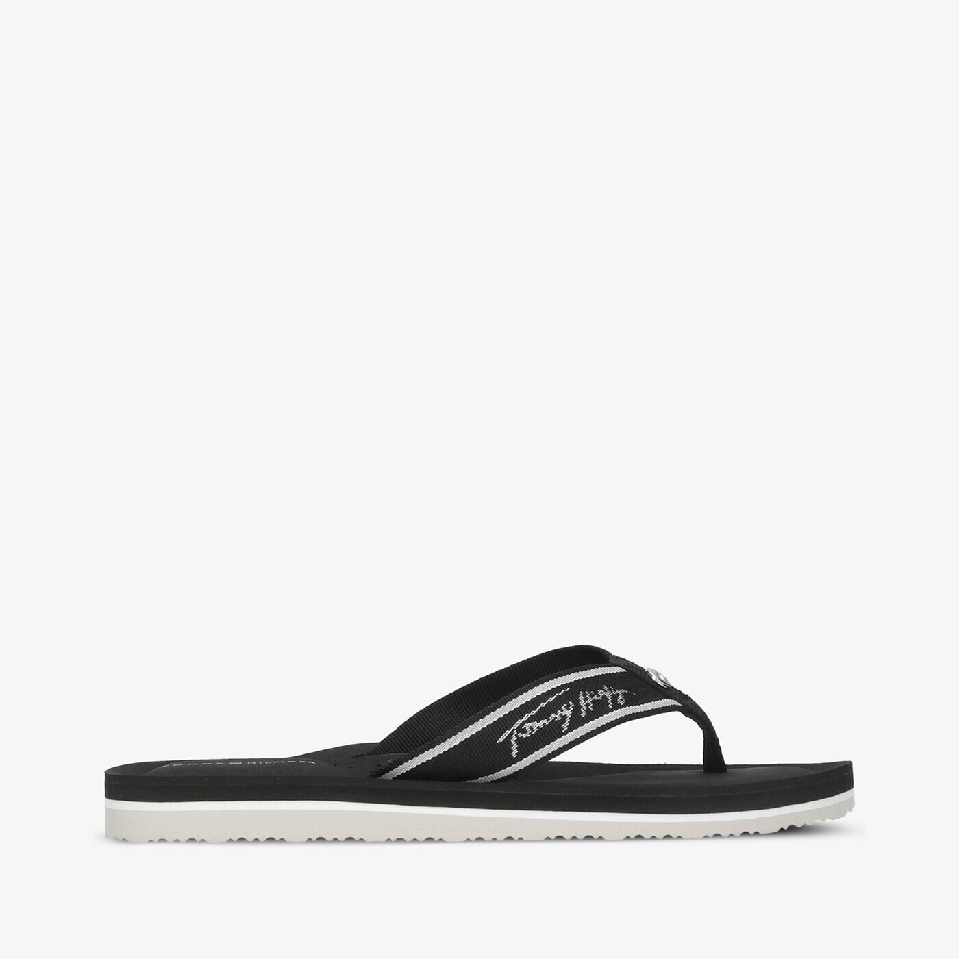 Damskie klapki TOMMY HILFIGER COMFORT FOOTBED BEACH SANDAL fw0fw05668bds kolor czarny
